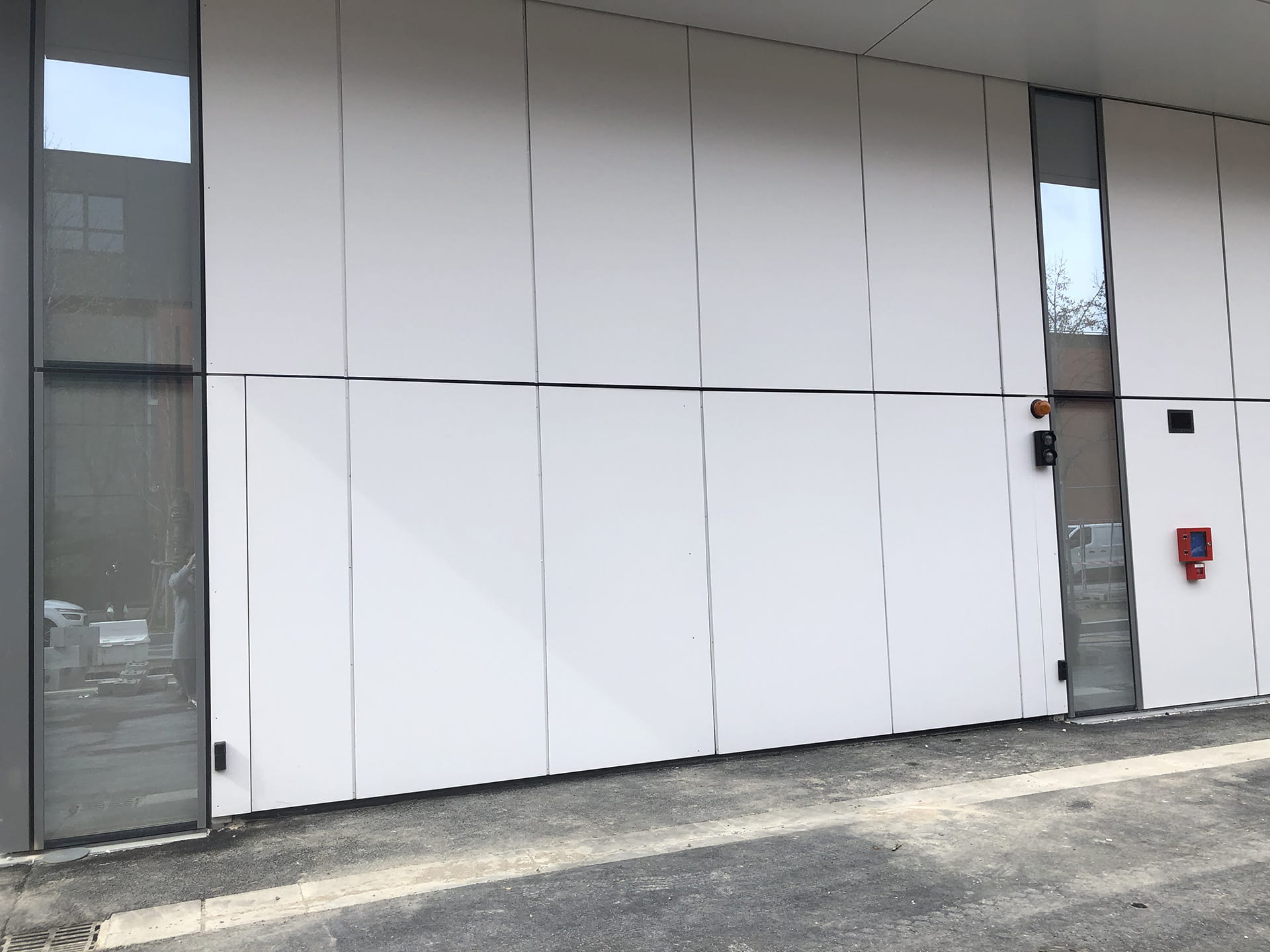 Portes accordéon motorisées