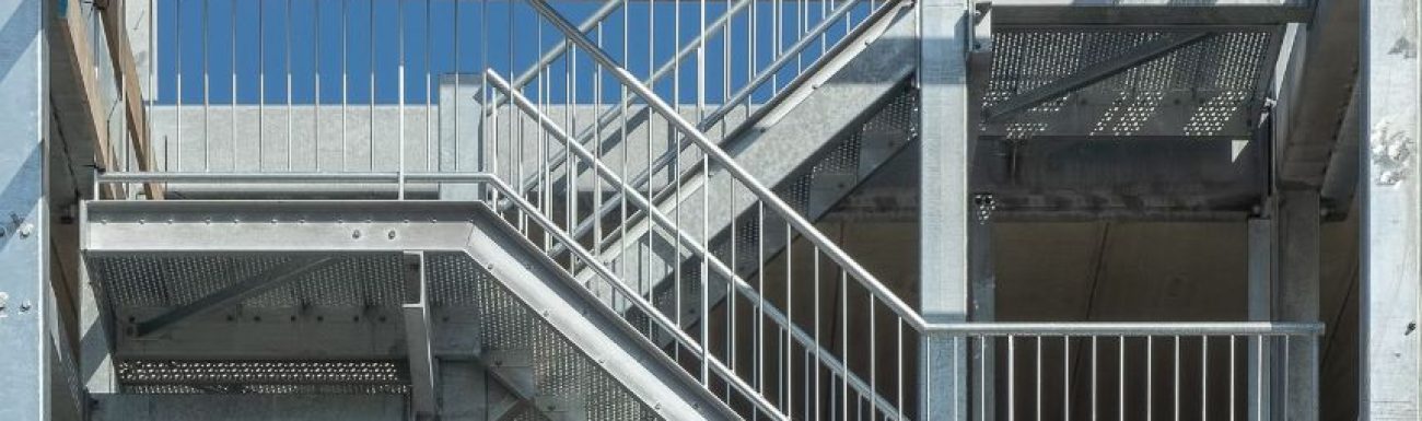 escalier métalique